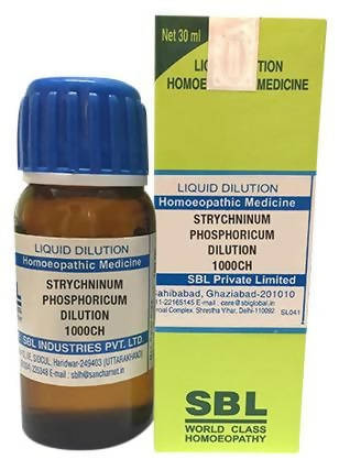 SBL Homeopathy Strychninum Phosphoricum Dilution SBL Homeopathy Strychninum Phosphoricum Dilution