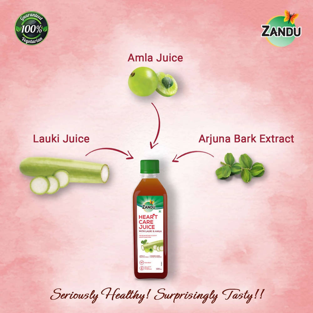 Zandu Heart Care Juice with Lauki & Amla Zandu Heart Care Juice with Lauki & Amla