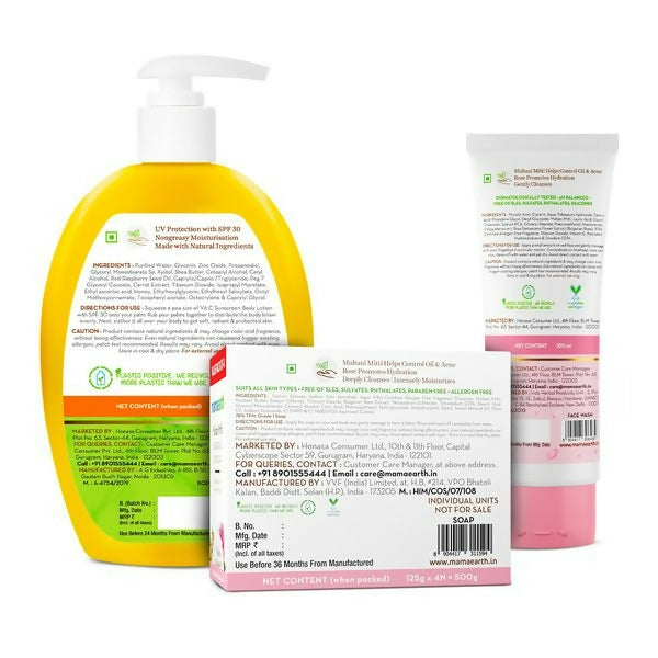 Mamaearth Cleanse & Protect Kit Mamaearth Cleanse & Protect Kit
