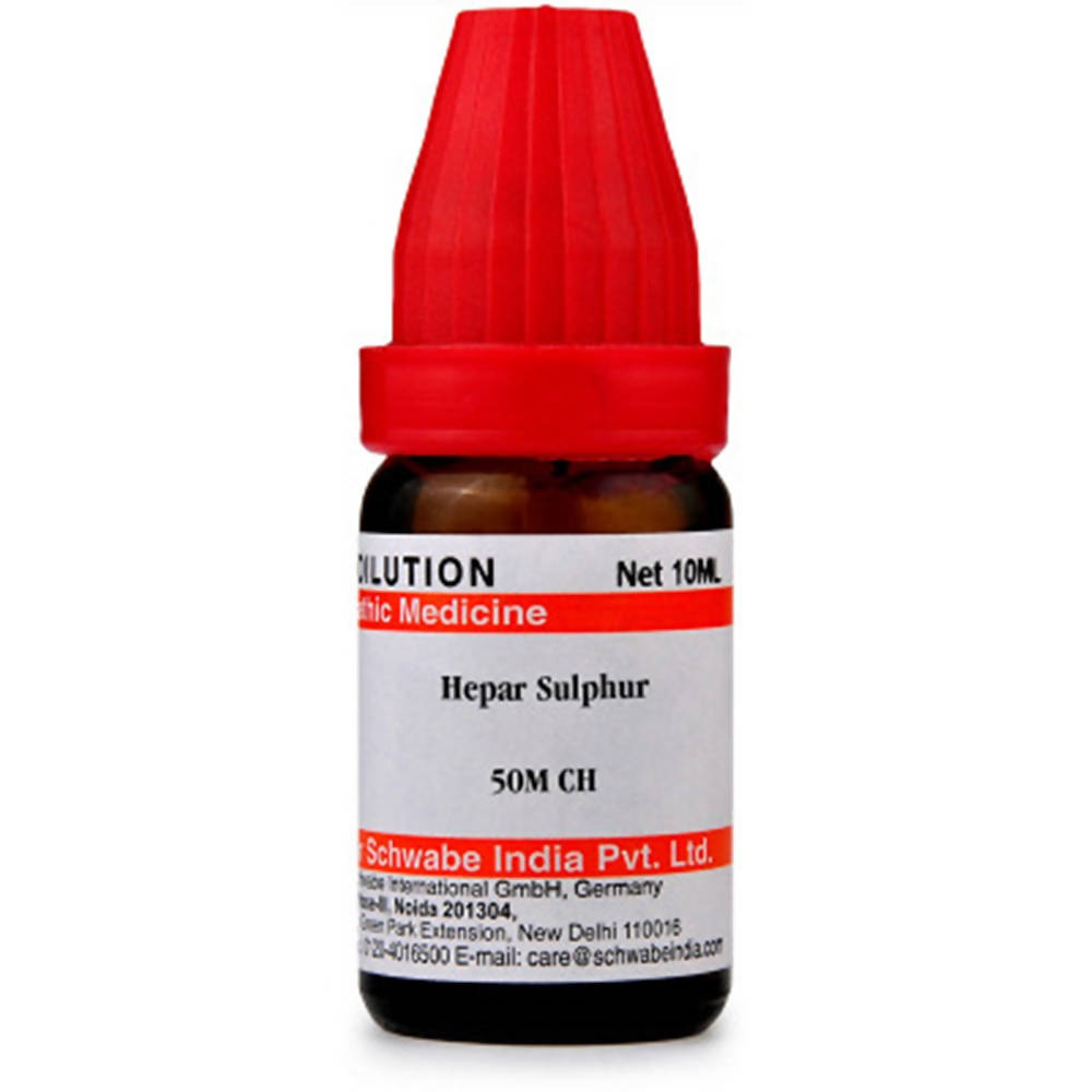 Dr. Willmar Schwabe India Hepar Sulphur Dilution Dr. Willmar Schwabe India Hepar Sulphur Dilution