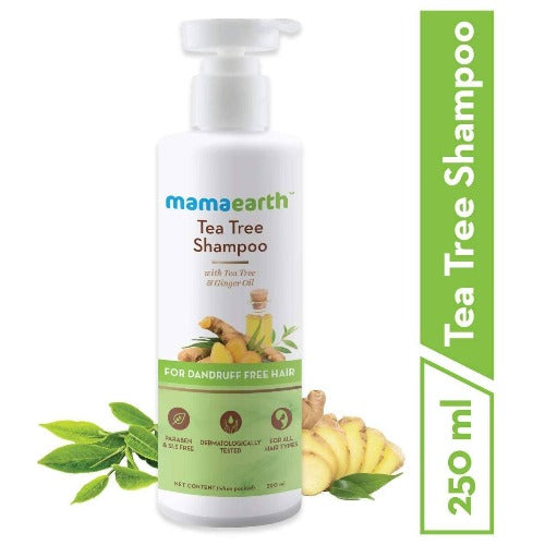 Mamaearth Tea Tree Anti Dandruff Shampoo For Dandruff Free Hair Mamaearth Tea Tree Anti Dandruff Shampoo For Dandruff Free Hair