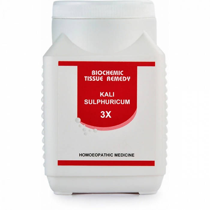 Bakson's Homeopathy Kali Sulphuricum Biochemic Tablets Bakson's Homeopathy Kali Sulphuricum Biochemic Tablets