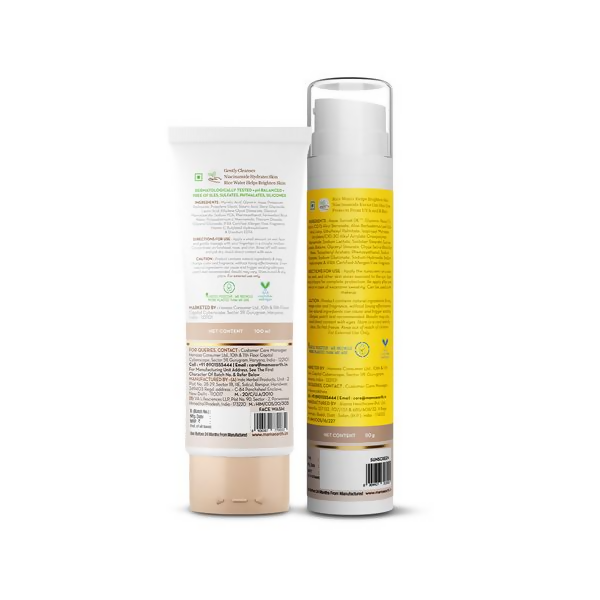 Mamaearth Rice Water Cleanse & Protect Combo Mamaearth Rice Water Cleanse & Protect Combo