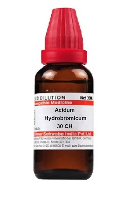 Dr. Willmar Schwabe India Acidum Hydrobromicum Dilution Dr. Willmar Schwabe India Acidum Hydrobromicum Dilution
