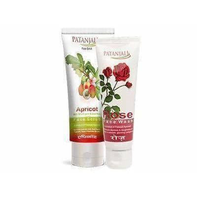 Patanjali Apricot Face Scrub Plus Rose Face Wash Patanjali Apricot Face Scrub Plus Rose Face Wash