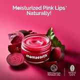 Mamaearth Beetroot Moisture Therapy Lip Balm with Beetroot & Hyaluronic Acid For Dry & Chapped Lips