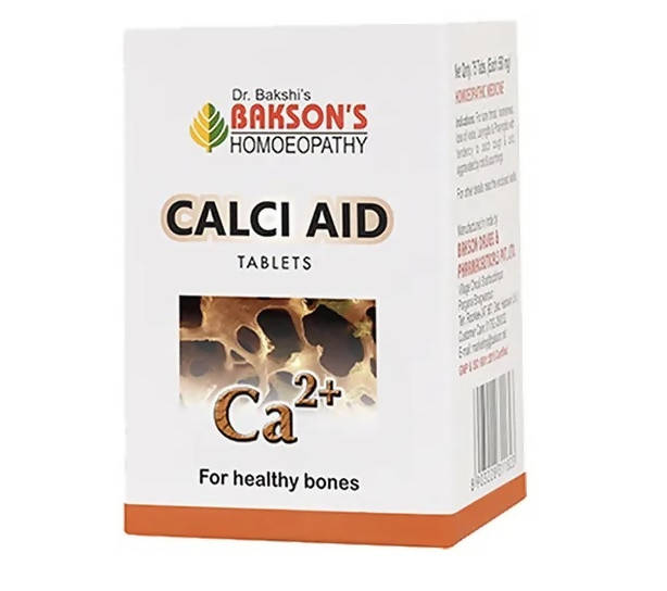 Bakson's Homeopathy Calci Aid Tablets Bakson's Homeopathy Calci Aid Tablets