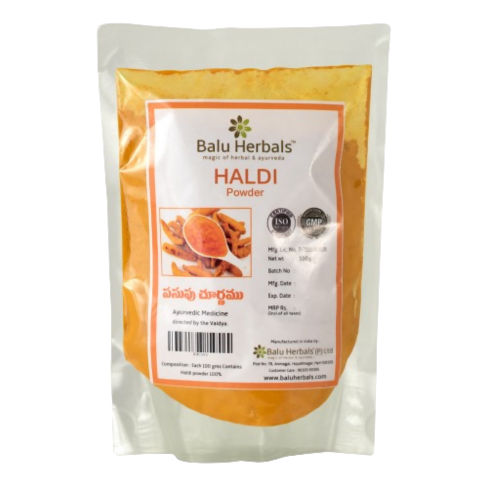 Balu Herbals Turmeric (Pasupu) Powder - Safuron