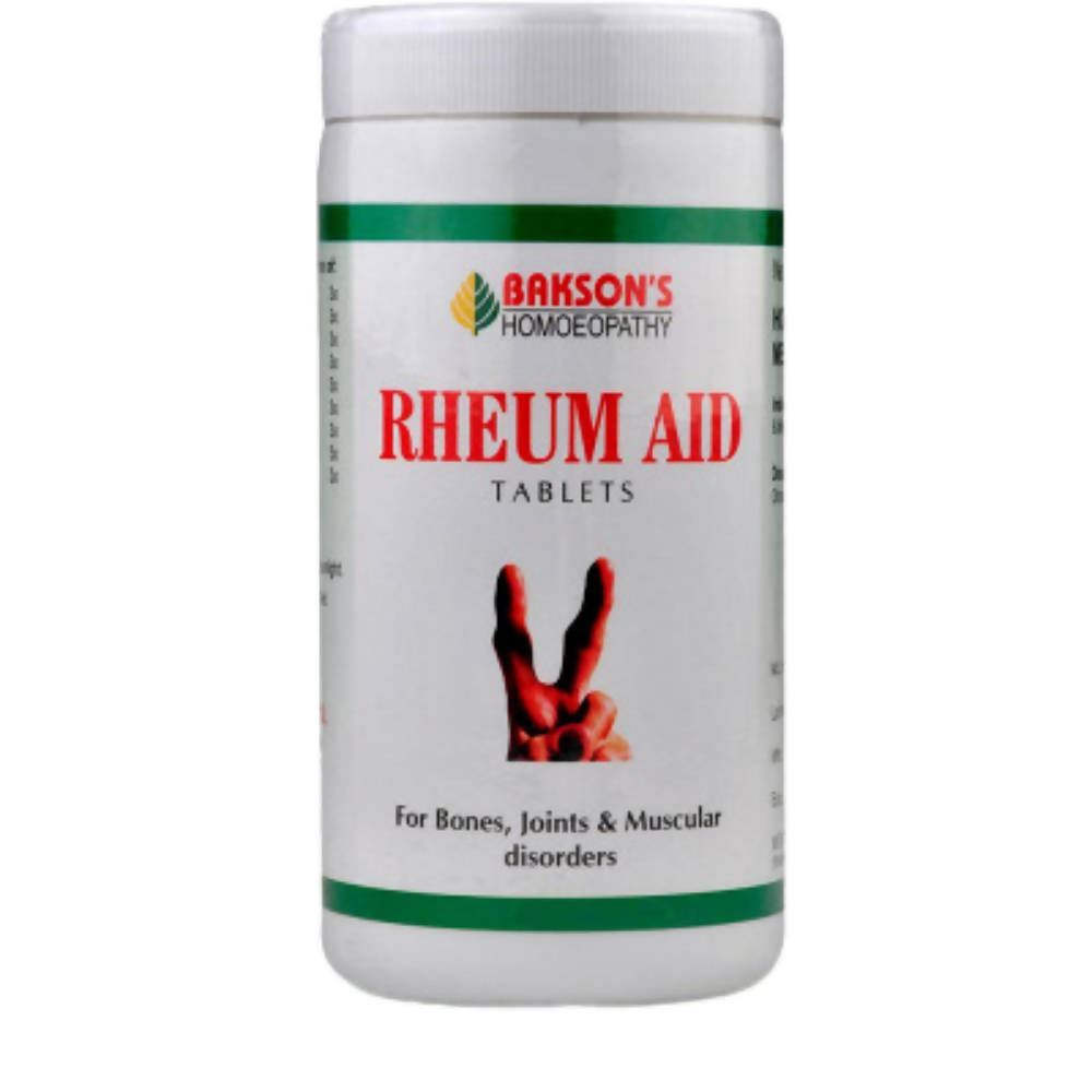 Bakson's Rheum Aid Tablet - Safuron Naturals Bakson's Rheum Aid Tablet - Safuron Naturals