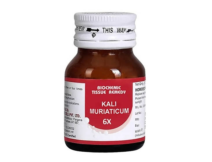 Bakson's Homeopathy Kali Muriaticum Biochemic Tablets Bakson's Homeopathy Kali Muriaticum Biochemic Tablets