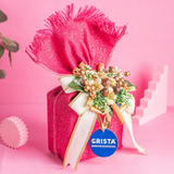 Crista Spices Earthy Spice Potli - Pink Crista Spices