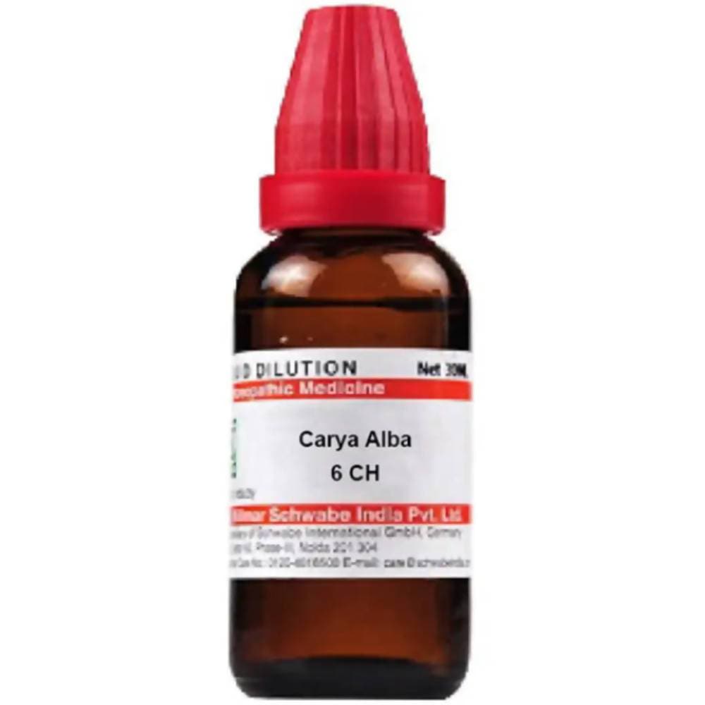 Dr. Willmar Schwabe India Carya Alba Dilution Dr. Willmar Schwabe India Carya Alba Dilution