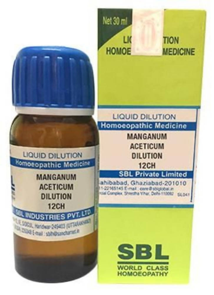 SBL Homeopathy Manganum Aceticum Dilution SBL Homeopathy Manganum Aceticum Dilution