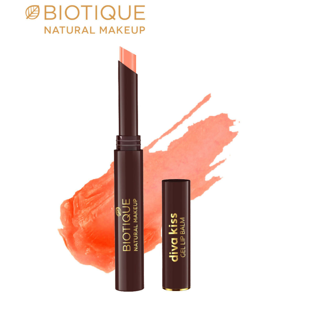 Biotique Diva Kiss Gel Lip Balm - Mandarin Hurricane -P204 Biotique Diva Kiss Gel Lip Balm - Mandarin Hurricane -P204