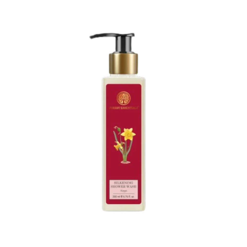 Forest Essentials Silkening Shower Wash Nargis - Safuron Forest Essentials Silkening Shower Wash Nargis - Safuron