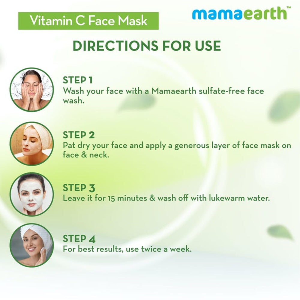 Mamaearth Vitamin C Face Wash & Sleeping Mask For Skin Illumination Combo Mamaearth Vitamin C Face Wash & Sleeping Mask For Skin Illumination Combo