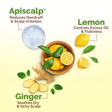 Mamaearth Lemon Anti-Dandruff Hair Oil with Lemon & Ginger for Dandruff