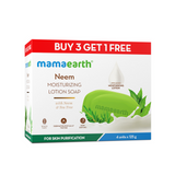 Mamaearth Neem Moisturizing Lotion Soap (Buy 3 Get 1 Free) - Safuron