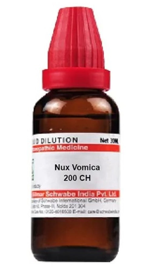 Dr. Willmar Schwabe India Nux Vomica Dilution 200 CH Dr. Willmar Schwabe India Nux Vomica Dilution 200 CH