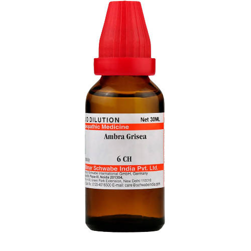 Dr. Willmar Schwabe India Ambra Grisea Dilution - Safuron Naturals
