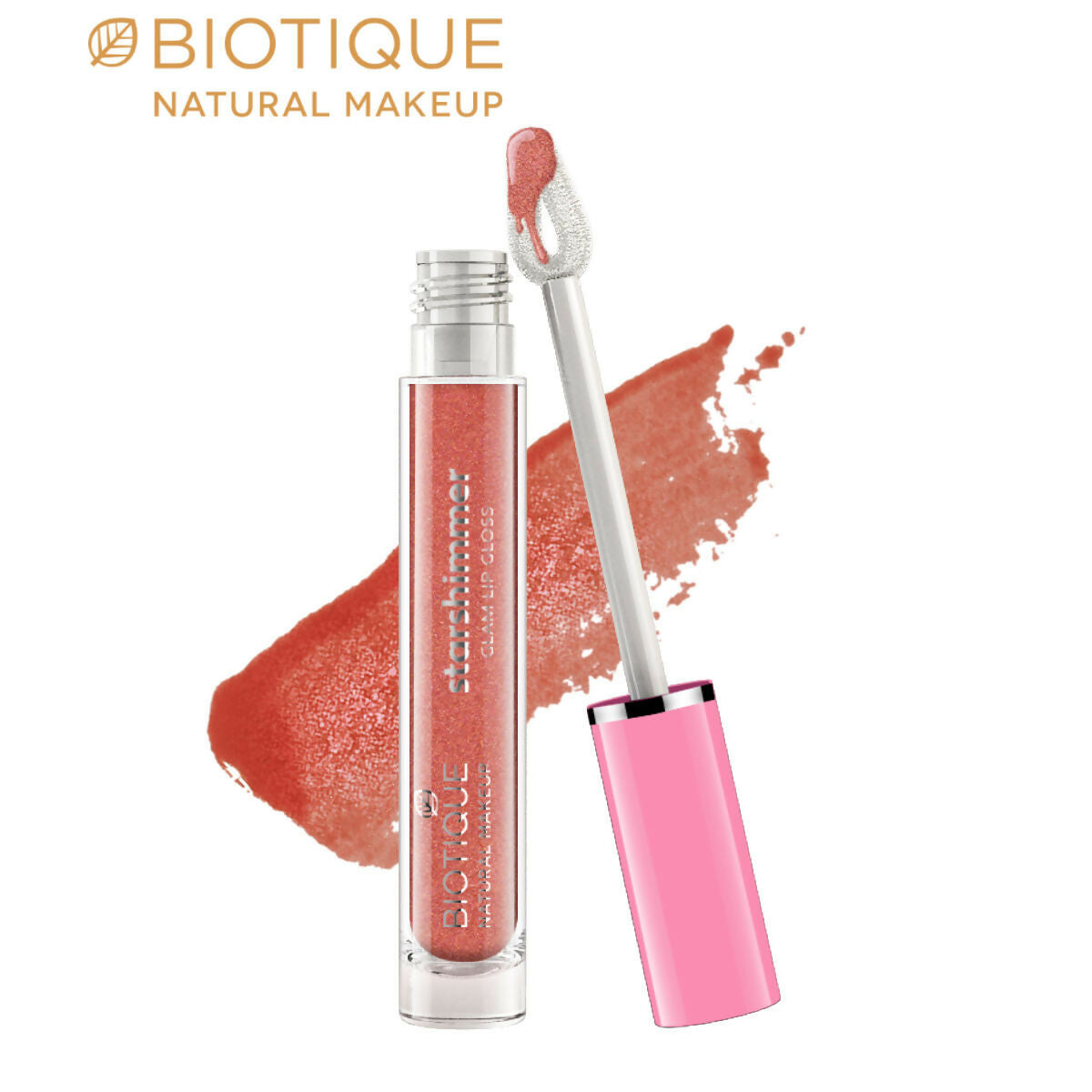 Biotique Starshimmer Glam Lip Gloss - Peek A Boo Biotique Starshimmer Glam Lip Gloss - Peek A Boo