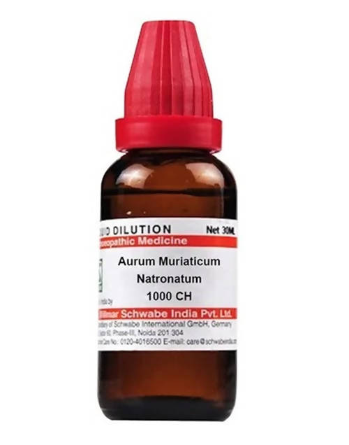 Dr. Willmar Schwabe India Aurum Muriaticum Natronatum Dilution Dr. Willmar Schwabe India Aurum Muriaticum Natronatum Dilution