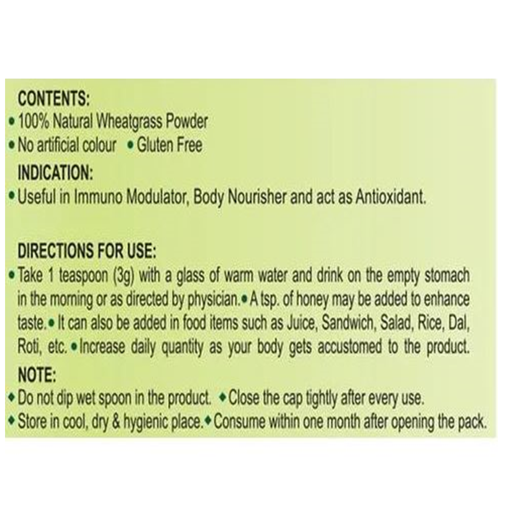 Patanjali Wheat Grass Powder Patanjali Wheat Grass Powder