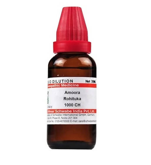 Dr. Willmar Schwabe India Amoora Rohituka Dilution Dr. Willmar Schwabe India Amoora Rohituka Dilution