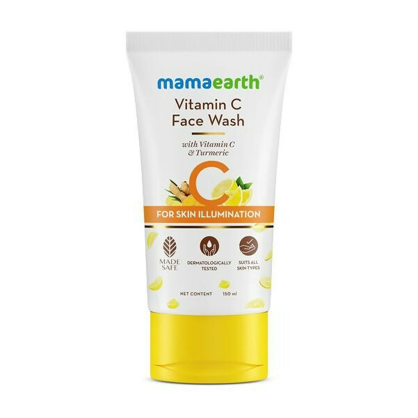 Mamaearth Vitamin C Face Wash with Vitamin C and Turmeric Mamaearth Vitamin C Face Wash with Vitamin C and Turmeric