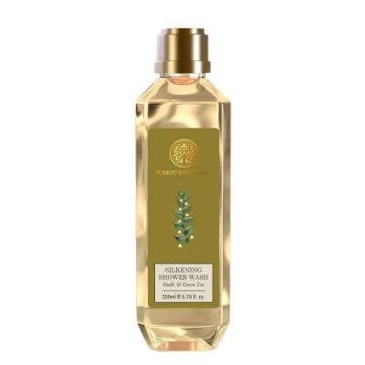Forest Essentials Travel Size Silkening Shower Wash Oudh & Green Tea - Safuron Forest Essentials Travel Size Silkening Shower Wash Oudh & Green Tea - Safuron