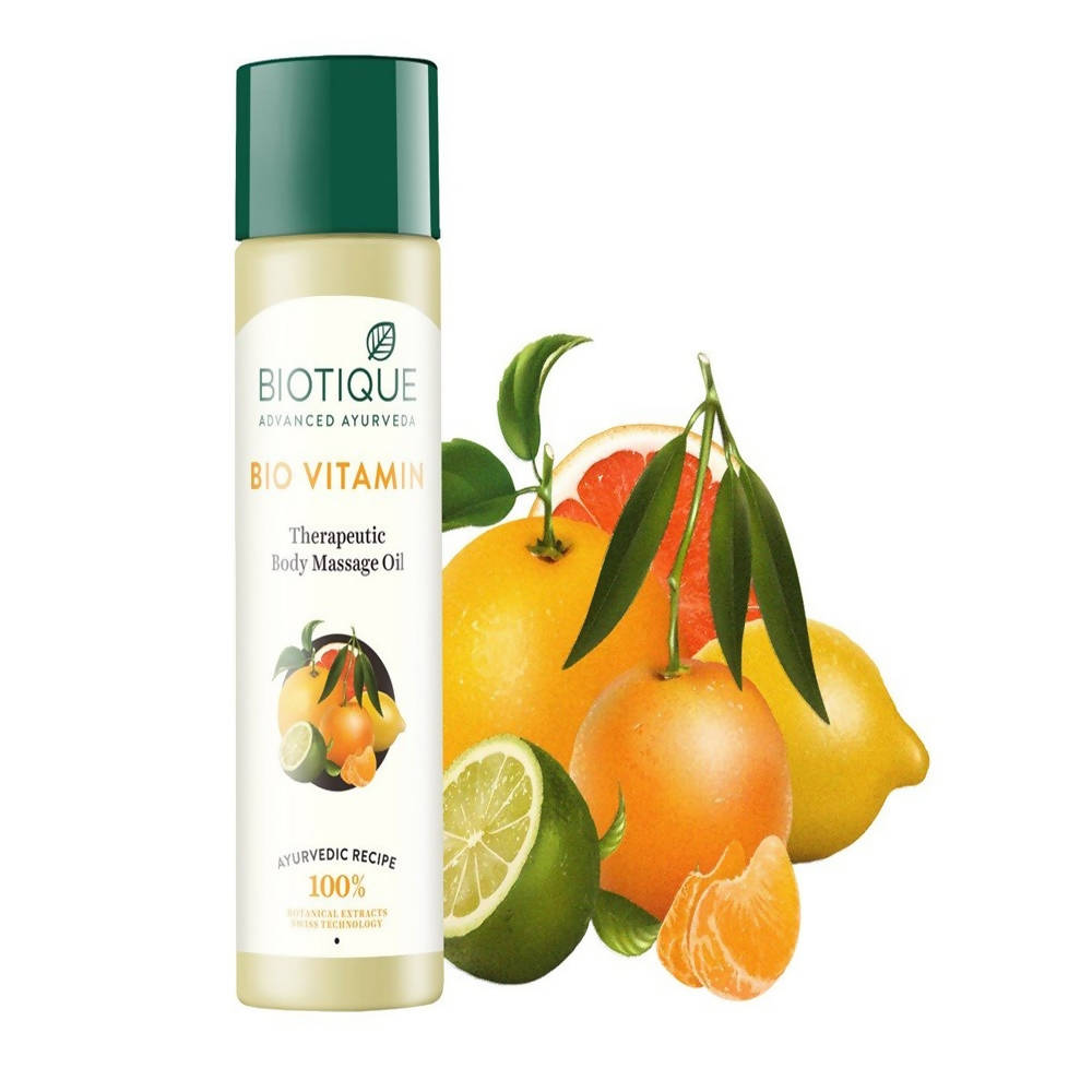 Biotique Bio Vitamin Therapeutic Body Massage Oil Biotique Bio Vitamin Therapeutic Body Massage Oil