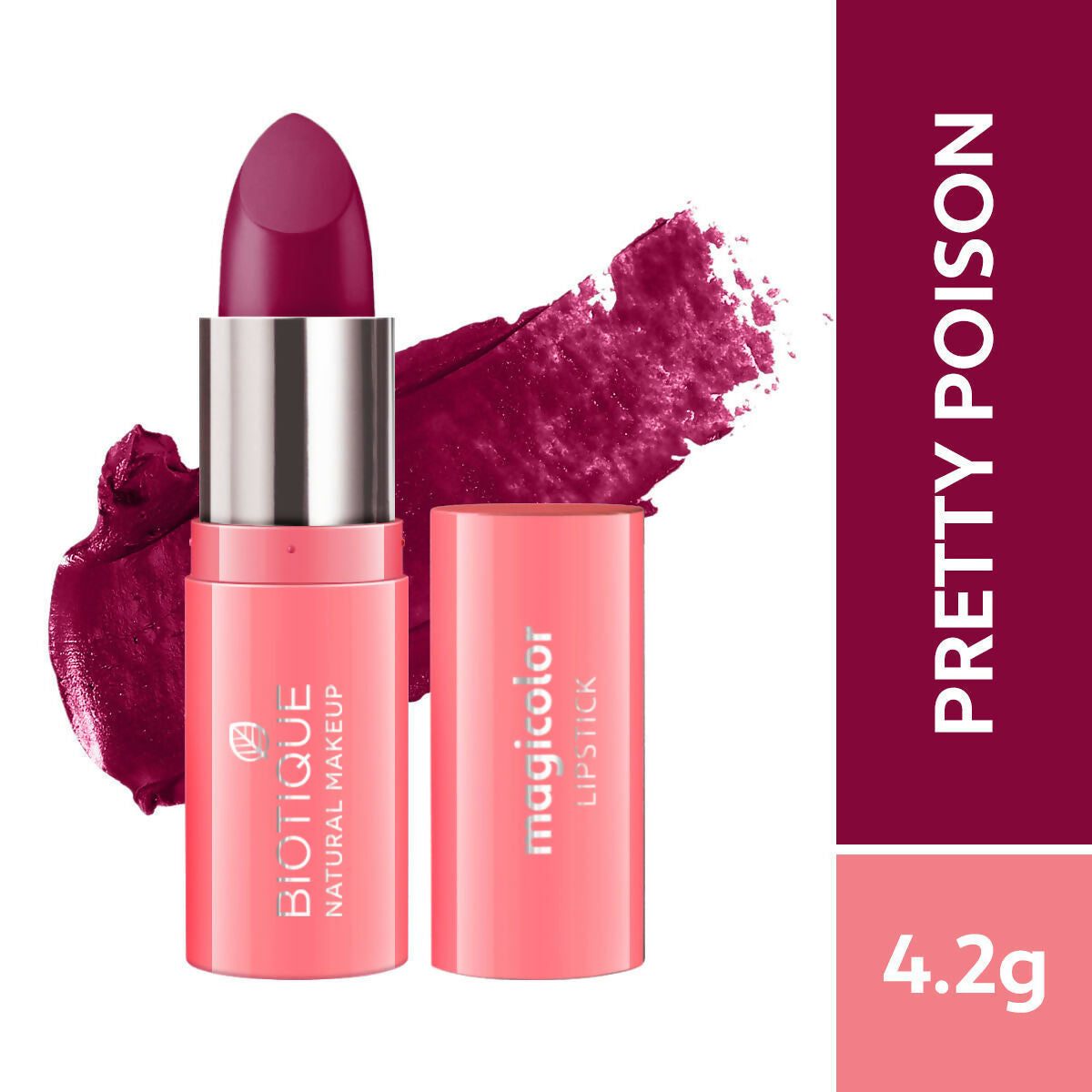 Biotique Magicolor Lipstick - Pretty Poison Biotique Magicolor Lipstick - Pretty Poison