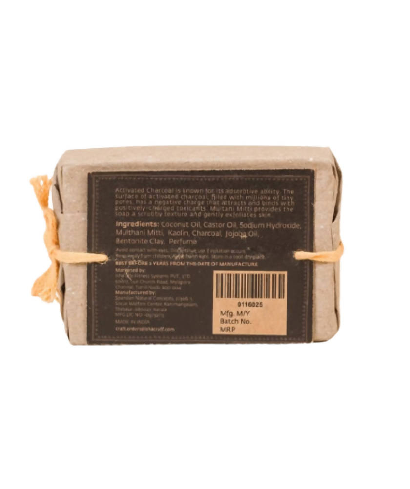 Isha Life Multani Mitti Charcoal Soap (Paraben & SLES Free) Isha Life Multani Mitti Charcoal Soap (Paraben & SLES Free)