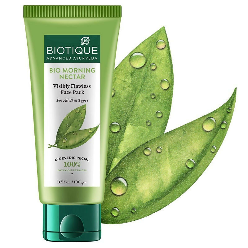 Biotique Bio Morning Nectar Visibly Flawless Face Pack Biotique Bio Morning Nectar Visibly Flawless Face Pack