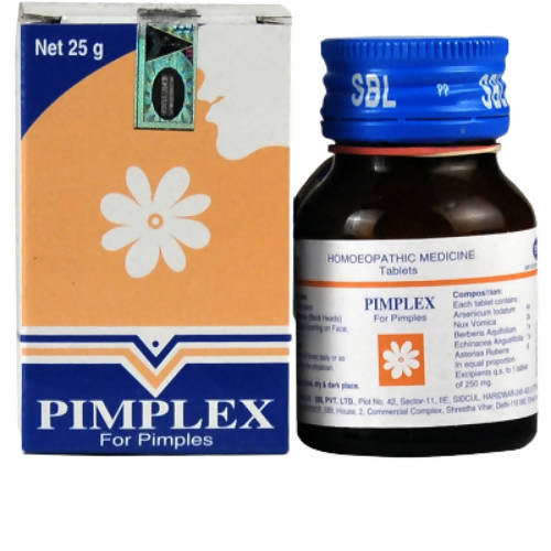 SBL Homeopathy Pimplex Tablets - Safuron