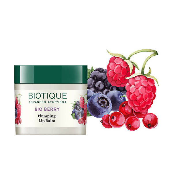 Biotique Advanced Ayurveda Bio Berry Plumping Lip Balm Biotique Advanced Ayurveda Bio Berry Plumping Lip Balm