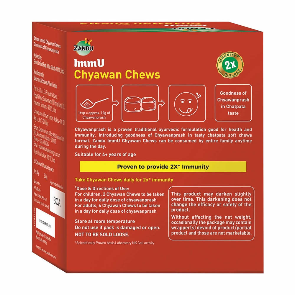 Zandu ImmU Chyawan Chews Zandu ImmU Chyawan Chews