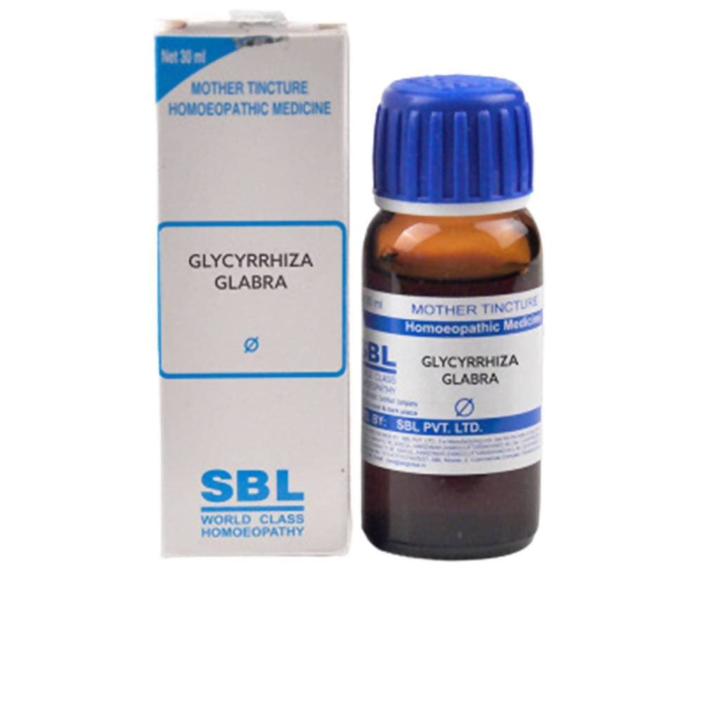 SBL Homeopathy Glycyrrhiza Glabra Mother Tincture Q SBL Homeopathy Glycyrrhiza Glabra Mother Tincture Q