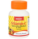 Bakson's Vitamin C Plus & Zinc Capsules - Safuron Naturals