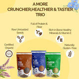 Neuherbs Organic Flax, Chia, and Pumpkin Seeds Combo Neuherbs