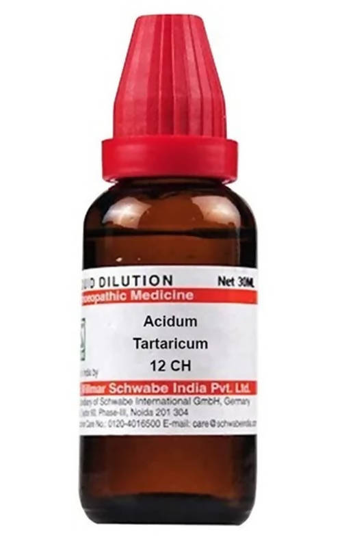 Dr. Willmar Schwabe India Acidum Tartaricum Dilution Dr. Willmar Schwabe India Acidum Tartaricum Dilution