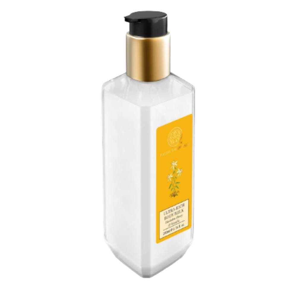 Forest Essentials Ultra-Rich Body Milk Mashobra Honey & Vanilla Forest Essentials Ultra-Rich Body Milk Mashobra Honey & Vanilla