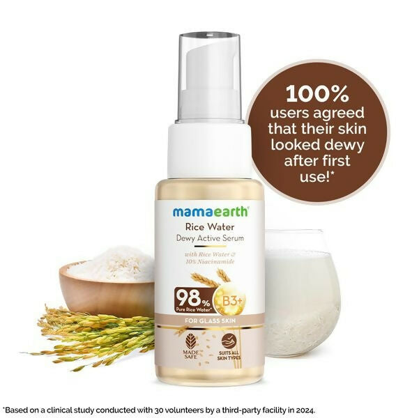 Mamaearth Rice Water Dewy Active Serum Mamaearth Rice Water Dewy Active Serum