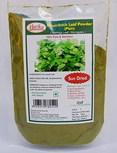 Harika Plain Drumstick Leaf Powder - Safuron