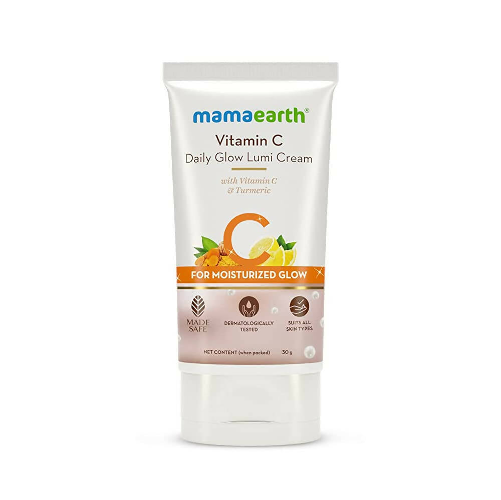 Mamaearth Vitamin C Daily Glow Lumi Cream for Highlighter Like Glow - Safuron