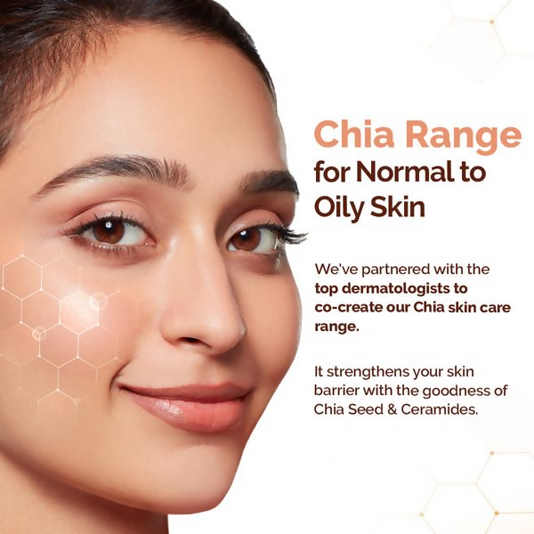 Mamaearth Chia Oil-Free Face Wash with Chia Seed & Ceramides for Normal to Oily Skin Mamaearth Chia Oil-Free Face Wash with Chia Seed & Ceramides for Normal to Oily Skin