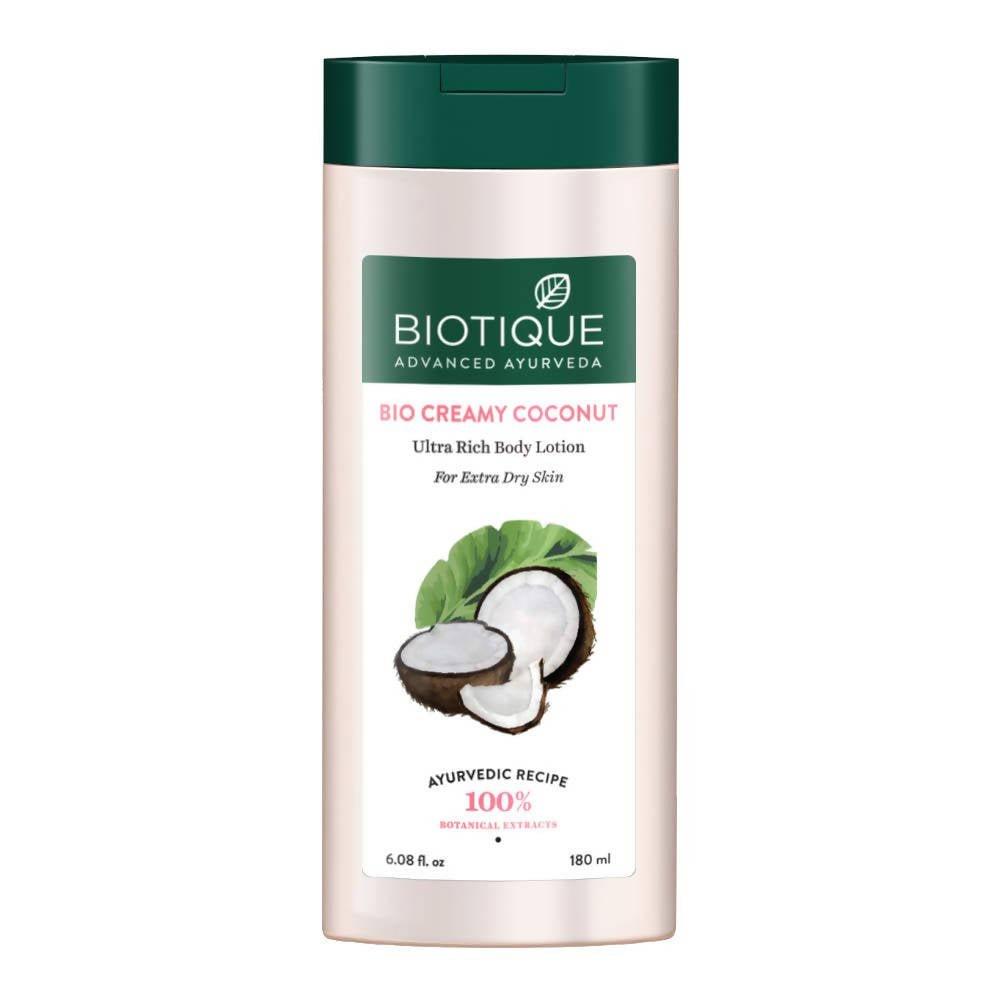 Biotique Bio Creamy Coconut Ultra Rich Body Lotion Biotique Bio Creamy Coconut Ultra Rich Body Lotion
