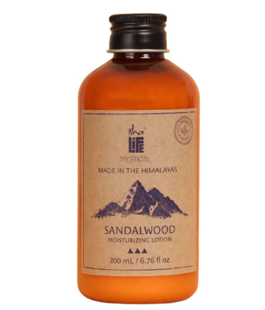 Isha Life Sandalwood Moisturizing Lotion - Safuron Naturals