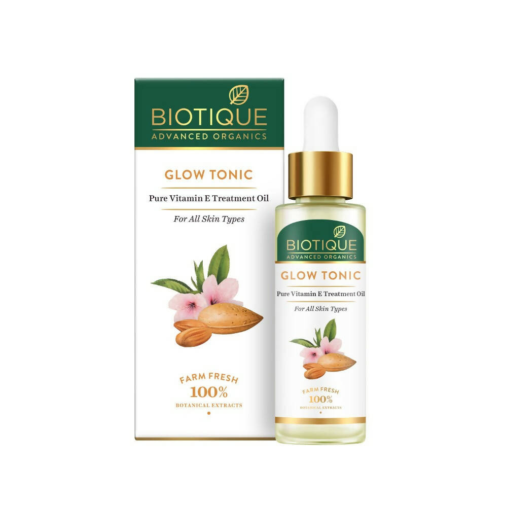 Biotique Advanced Organics Glow Tonic Pure Vitamin E Treatment Oil - Safuron
