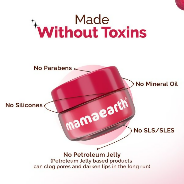 Mamaearth Beetroot Moisture Therapy Lip Balm with Beetroot & Hyaluronic Acid For Dry & Chapped Lips Mamaearth Beetroot Moisture Therapy Lip Balm with Beetroot & Hyaluronic Acid For Dry & Chapped Lips